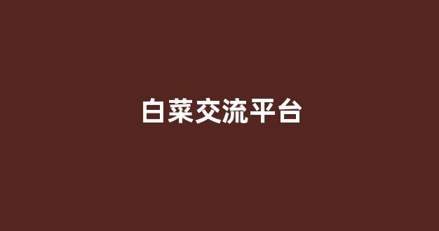 白菜导航网投联盟