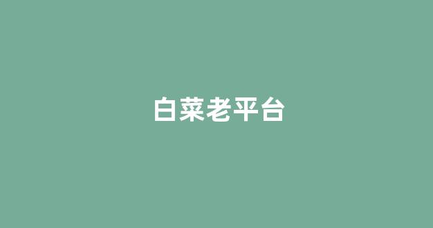 白菜网投